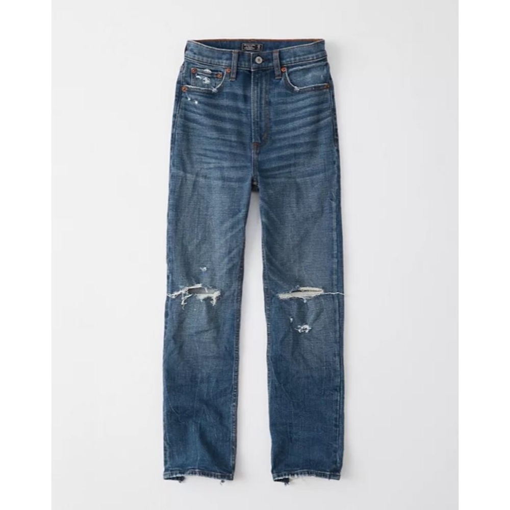 Brand New Ankle Straight Ultra High Rise Jeans
